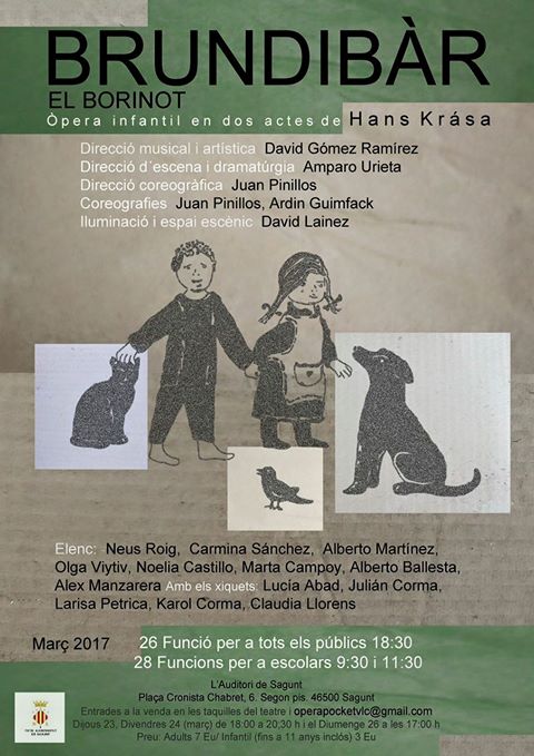 BRUNDIBAR EL BORINOT OPERA INFANTIL